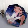 1pc KPop Demon Hunters ZOEY1 Umbrella, Sun Protection, And UV Shielding. It Has Eight Sturdy Ribs for Outdoor Use And Perfect Gift