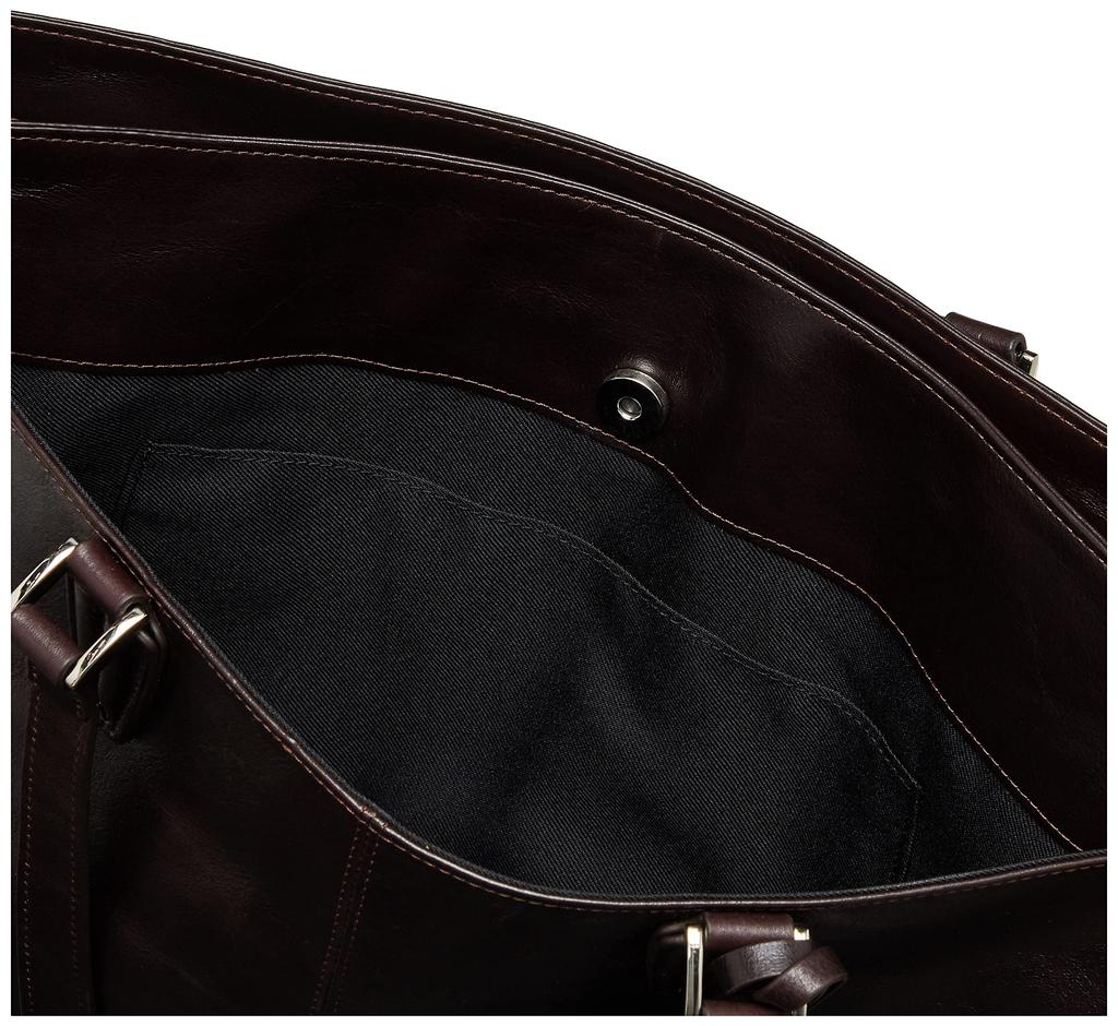 Gione 2-Way Tote Bag PG007LP DARK BROWN