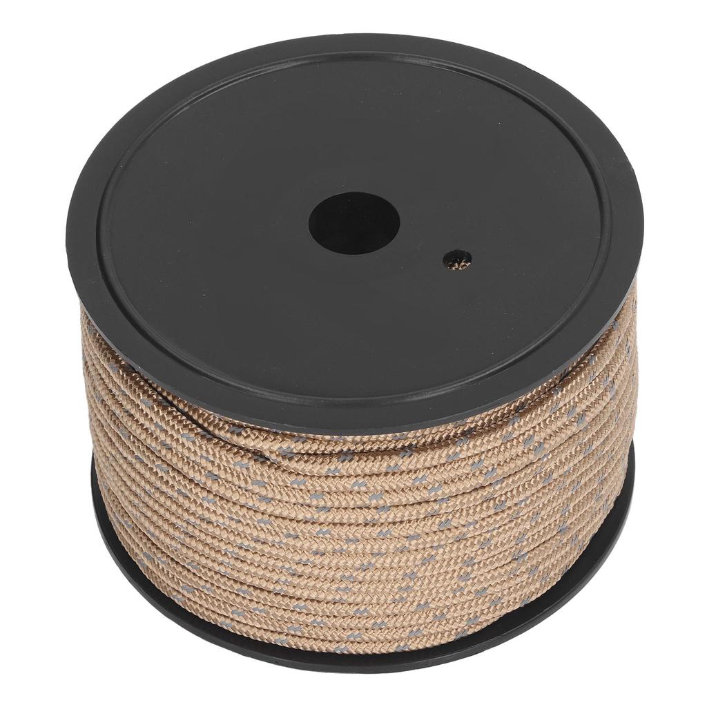 50m 6mm Reflective Tent Rope Reflective Windproof Rope Tent Cord Outdoor Camping Accessories