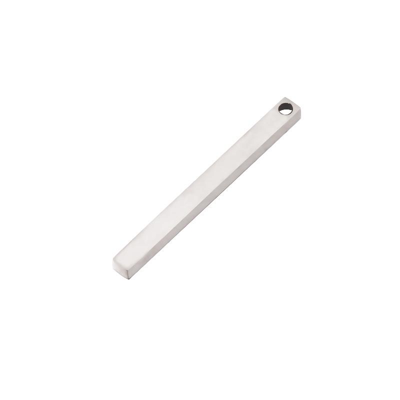 

Популярная прямоугольная подвеска-стержень из нержавеющей стали зеркальной полировки, 2,5x3x35 мм, с возможностью лазерной гравировки 2.5*3*35mm