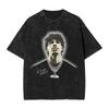 Lamelo Ball T Shirts Hip Hop Washed Short Sleeve Harajuku T-Shirts Vintage for Men Women Tops Streetwear Printed Tee Shirt