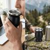 3Pcs Rustless Steel Insulated Cup Double Wall Coffee  Mug Lightweight Drinking Cup  Sports Hydration