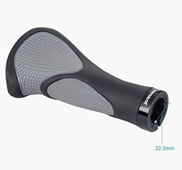 Deemount Ergonomische Fahrradgriffe für Crossräder und Mountainbikes Einfache Weiche Gummiwerkzeuge Fahrräder, Griff, [Installation Inklusive]