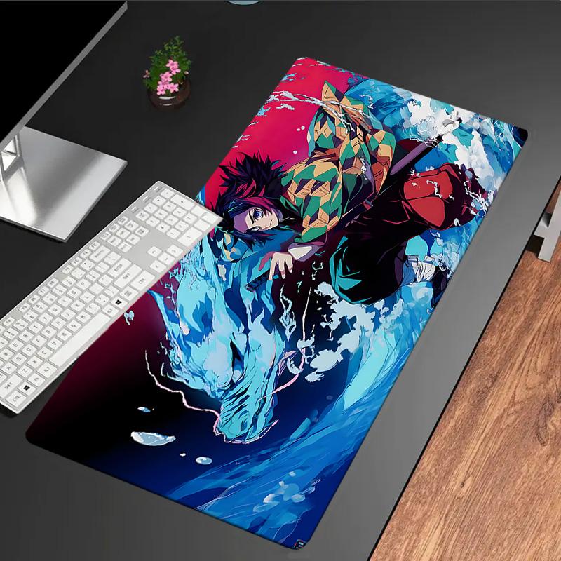 Butterfly Nezuko Fantasy Mouse Pad, Rubber Base, Mouse Pad for Gamers and Office Use, Gaming Desk , Easy To Clean Mat Christmas fan gifts