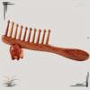 [Wooden Hair Comb] Wooden Wide-Tooth Hair Comb | Scalp Massaging & Detangling, Healthy Hair Care with Smooth Polished Finish, Minimalist Design