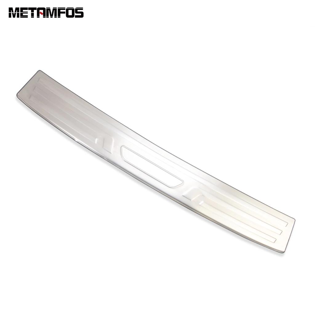 Accessories For Volkswagen VW T-cross Tcross - 2024 Exterior Rear Trunk Bumper Foot Plate Door Sill Scuff Guard Plate