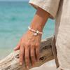 Ocean Sea Series Shell Starfish Bracelet Adjustable Colorful Bohemian Shell Bracelet Wristband Pearl Summer Bangle Vacation