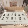 Sleep Rock Band T-Tokens Anime Door Mat Kids Room Bedroom Decoration Balcony Anti-Slip Doormat Living Room Doormat Area Rug