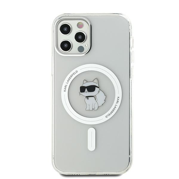 Karl Lagerfeld Klhmp12Mhfccnot Iphone 12/12 Pro 6.1 Przezroczysty/Transparent Hardcase Iml Choupette Magsafe