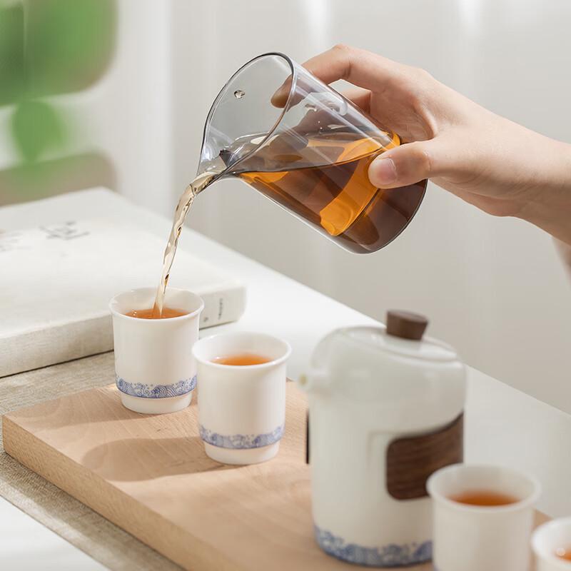 Pig Fun Wave Ceramic Tea Set