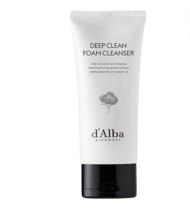 d Alba White Truffle Deep Clean Foam Cleanser 80ml Vegan Facial Cleanser 1 ea