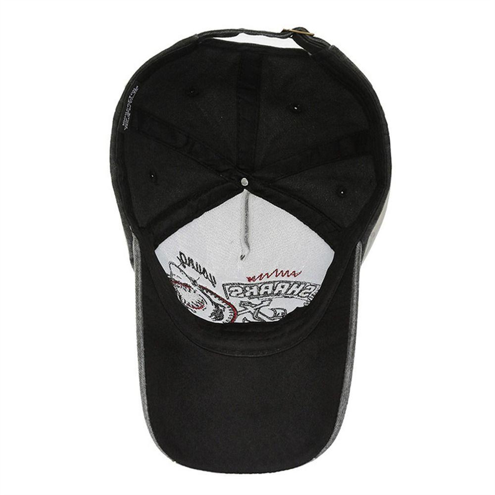 Adjustable Shark Baseball Cap Animal Truck Cap Unisex Snapback Hat Hip Hop