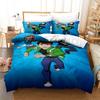 3D Cartoon Ben10 Duvet Cover With Pillow Cover Bedding Set Single Double Twin Full Queen King Size Bed Set For Bedroom Decor