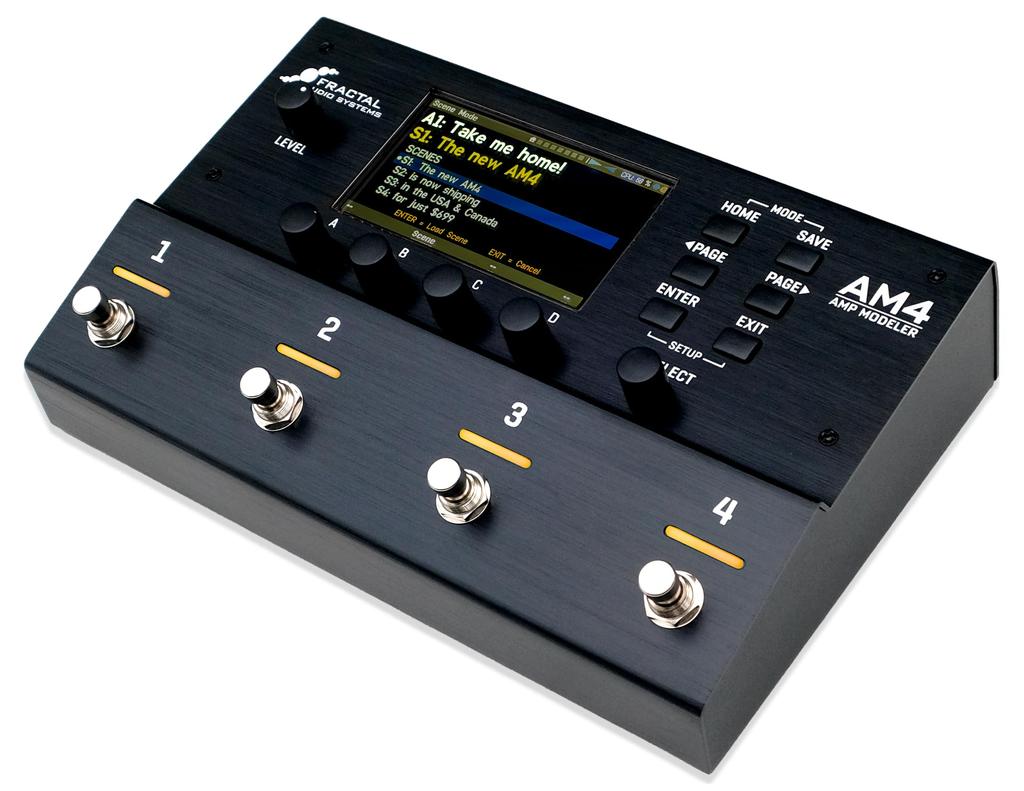 Fractal Audio Systems AM4 AMP MODELER Modelovací zosilňovač Pedál Multiefekt