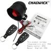 Portable Universal 12V Vehicle Burglar Alarm Security Protection Auto Car Alarm System  & 2 Remote Control Auto Burglar