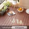 Pavimentazione per esterni impermeabile anticorrosione: Pavimentazione Composita Spessa e Durevole per Giardino e Balcone.