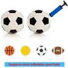 New Portable Manual Air Pump Inflator Ball Pump Needles Valve Adapter Set for Basketball Football Balloons Volleyball and Rugby