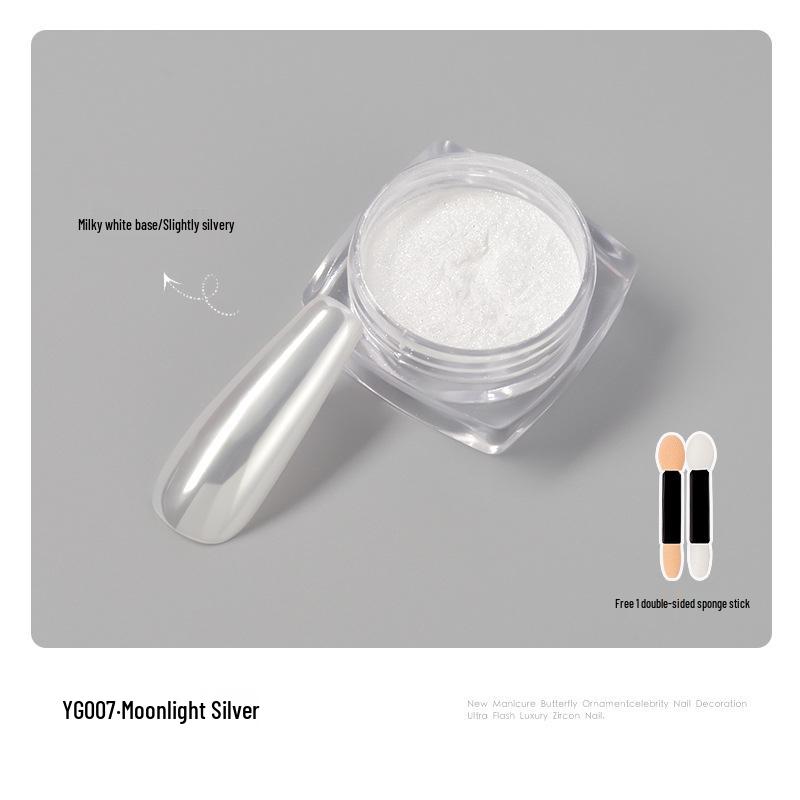 Hailey's Moonlight Iridescent Fairy Pink Mirror Powder