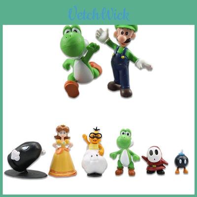 Amazing Super Mario Bros Action Figures Toys Perfect For Cake Decoration Collectibles And More