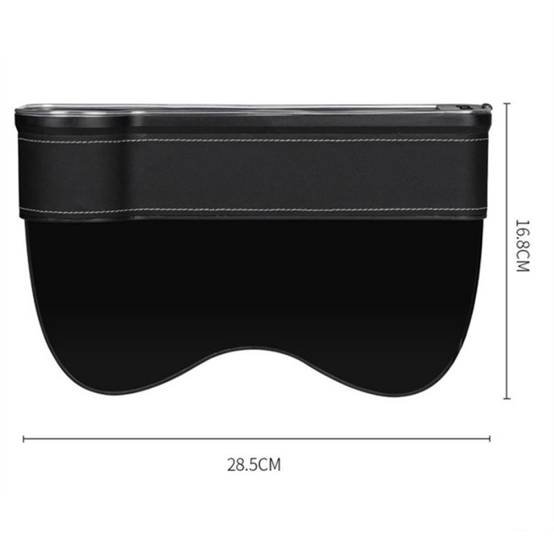 Led Atmospheric Lighting Car Seat, Storage Niche, Qc30 Usb Charging Box, Seat Box, Storage Organizer, Cup Holder, Phone Holder, Accessories, Left Sid