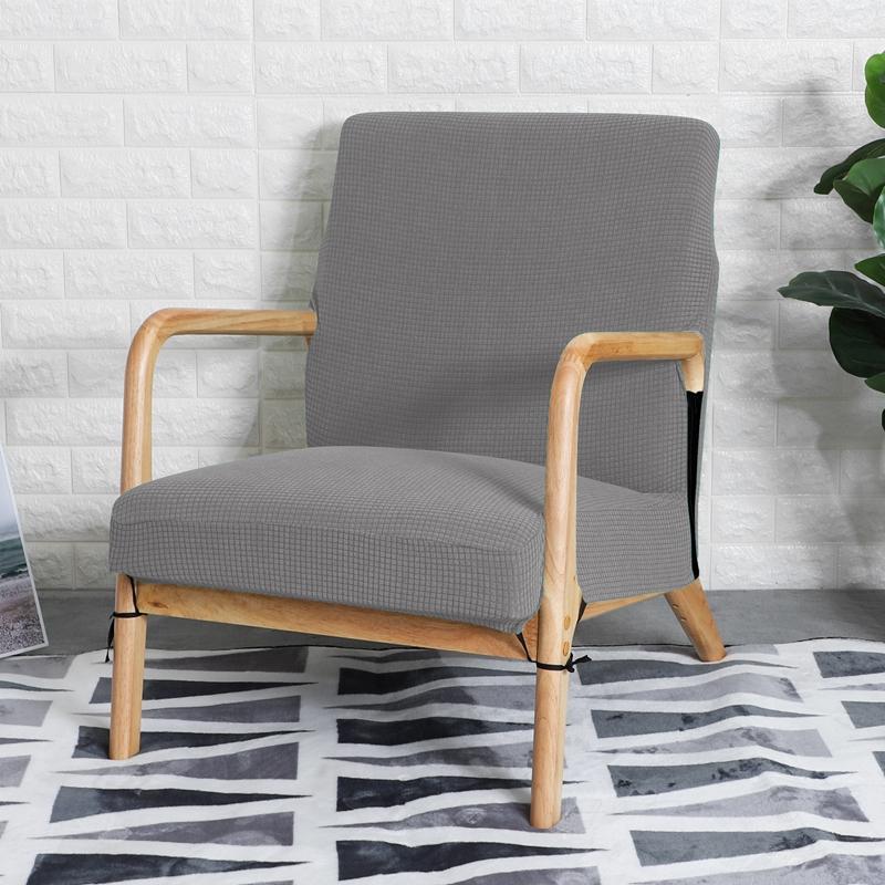 

Modern Chair Cover,Stretch Accent Chair Slipcovers with Arms,jacquard Reading Armchair Covers Washable for Living Room