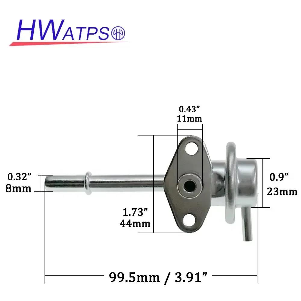 HWATPS High Quality New Fuel Injection Pressure Regulator For GM Daewoo Nexia Chevrolet Lanos 1.5L Genuine No: 96334068 car Pressure Regulators 5
