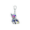 55MM Anime Shugo Chara Keychain Yume Hinomori Kuroya Kaito Haruto Yashiro Key Chain Acrylic Model Plate Christmas Gifts