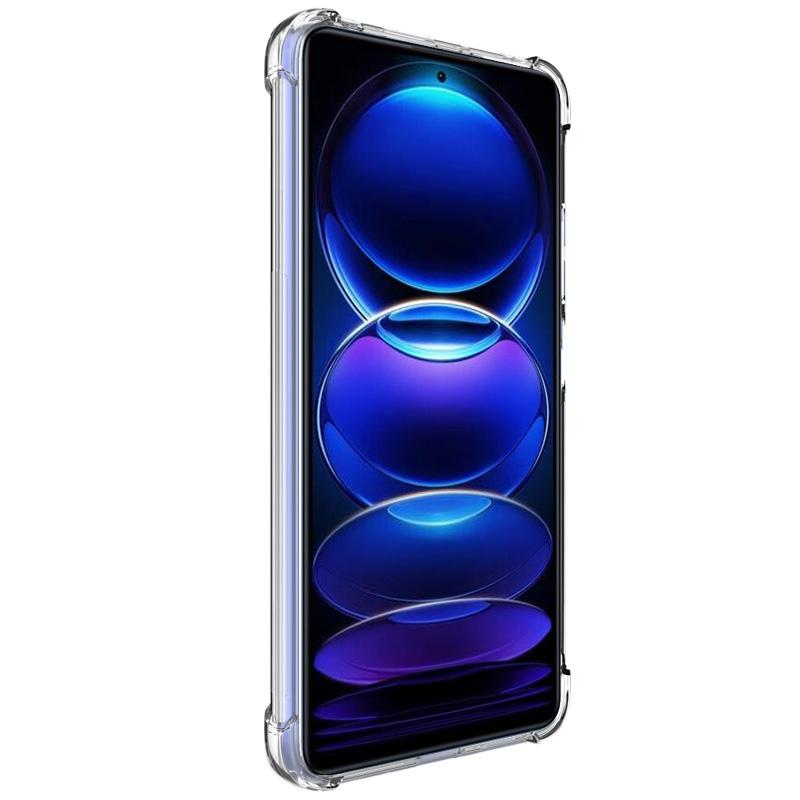 

IMAK For Xiaomi Redmi Note 12 Pro 4G/Note 11 Pro 4G (MediaTek)/11 Pro 5G (Qualcomm) Phone Case Airbag Clear TPU Cover Transparent