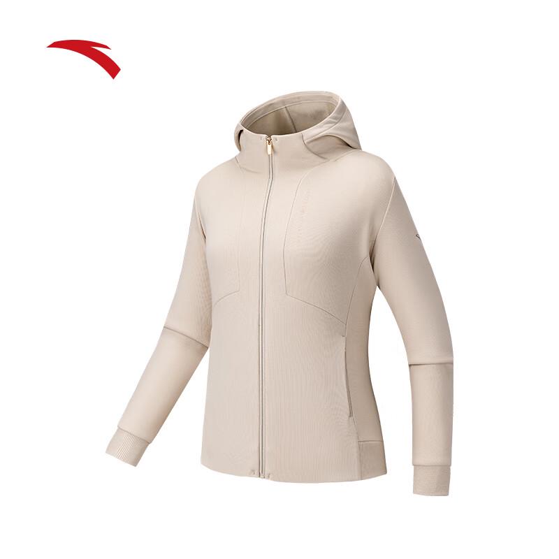 Anta Women s Windproof Warm Hooded Sports Jacket L