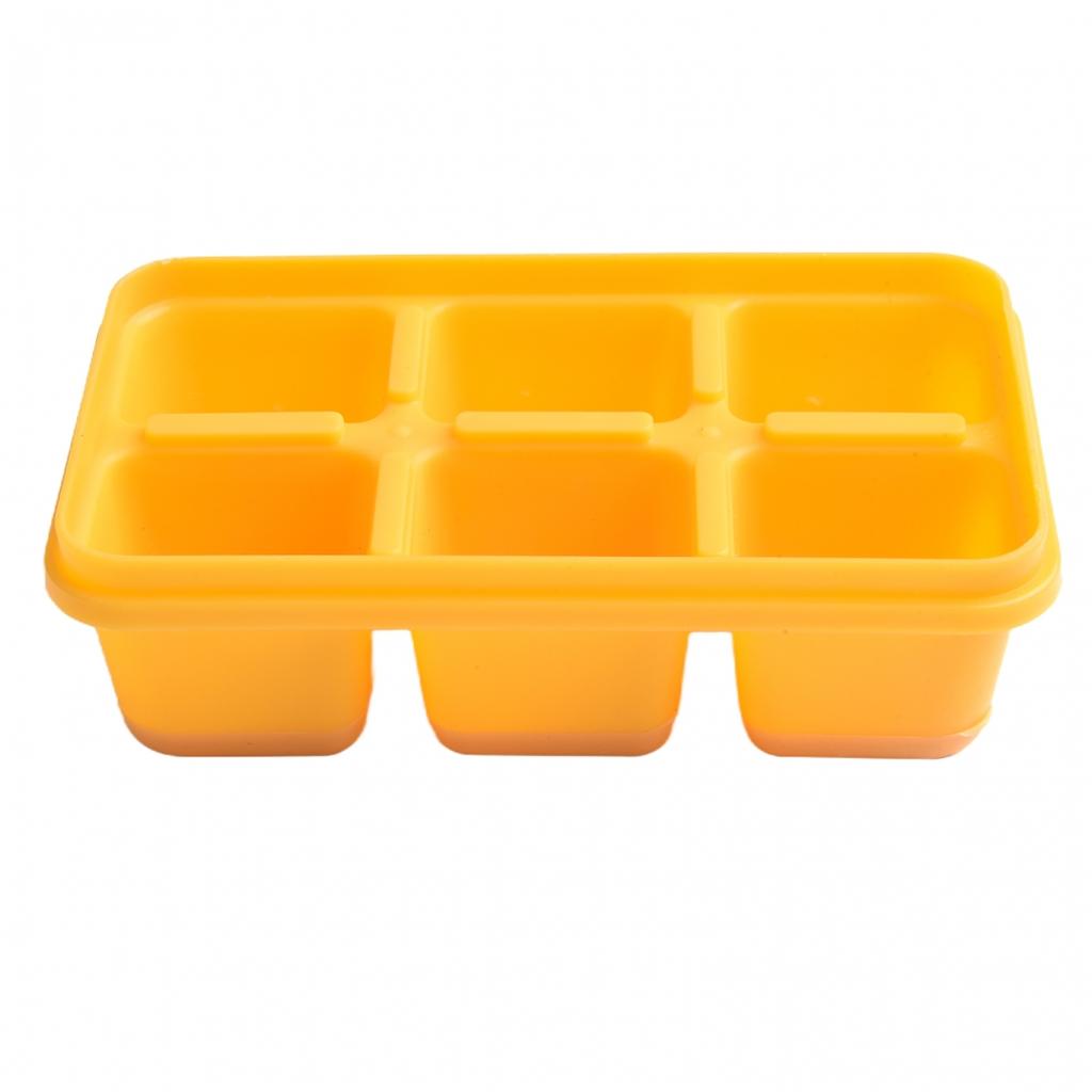 Σετ 3 Μεγάλου Μεγέθους Φόρμες Σιλικόνης για Παγάκια με Καπάκι Εύκολος Αποκαλουπωτής