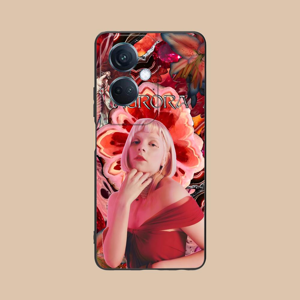 Aurora Aksnes Matte TPU Mobile Phone Case for OPPO Find X9 X8 X7 X6 X5 X3 X2 Plus s Pro Ultra Lite Colorful Printing Cover