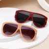 Trendy Unisex Large Frame UV Protection Sunglasses