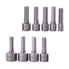 9-Piece Metric Rubber Strip Sleeves with 5-13mm Hex Electric Wrench for Non-Magnetic Air Screwdriver