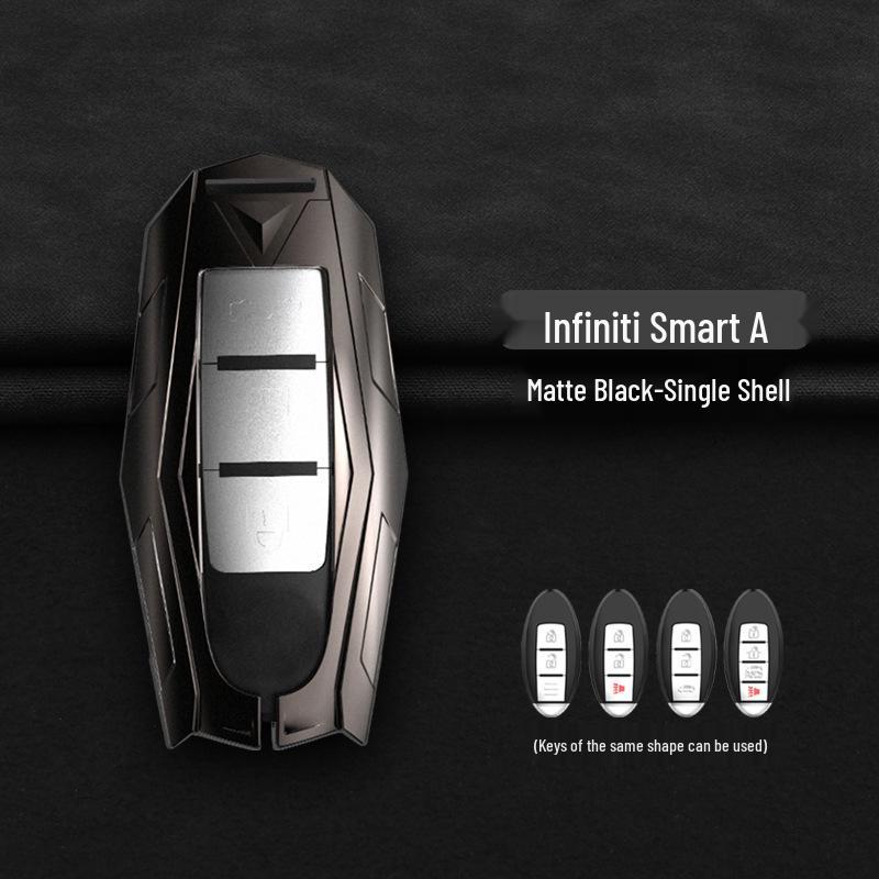 

Чехол для ключа Infiniti для QX50, M25, FX35, QX60, QX70, G25, Q50L – Сумка-ракушка с пряжкой Includes Button Film + Gift Box