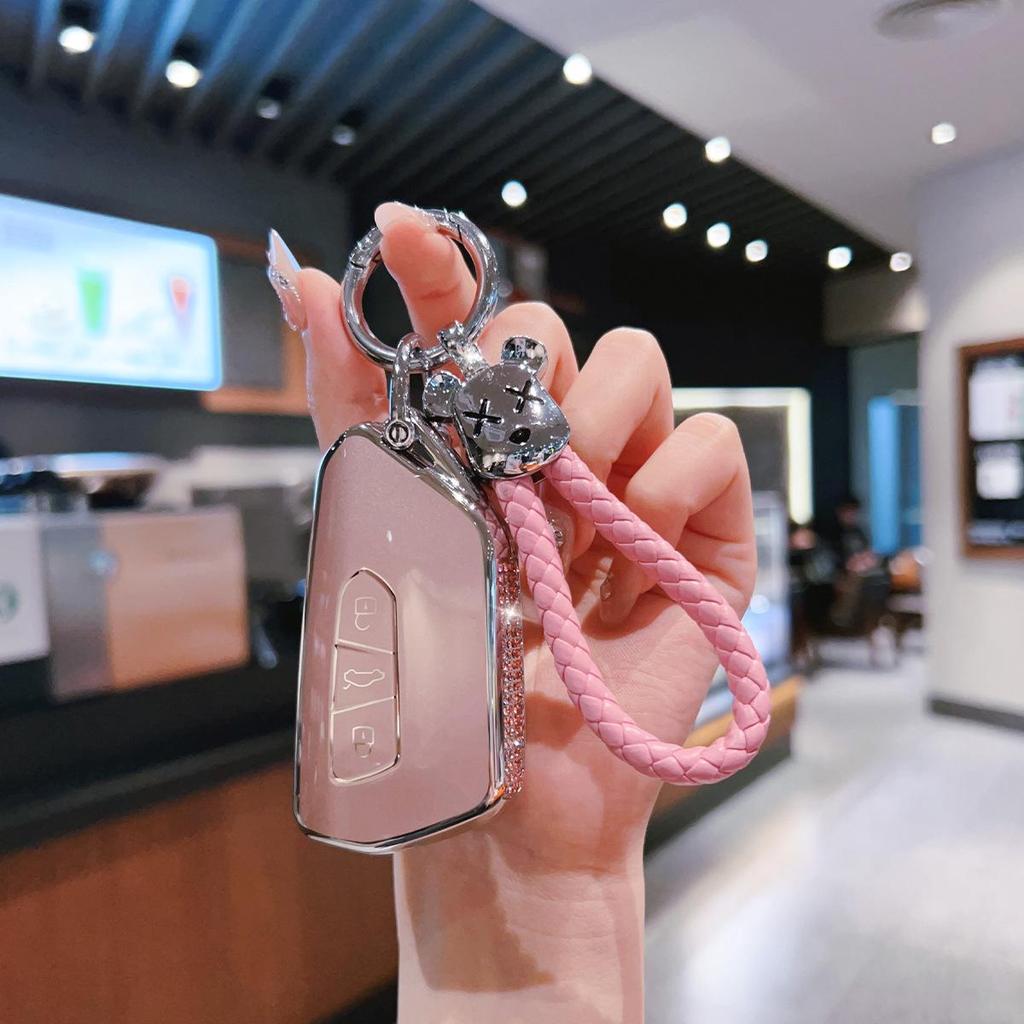 Volkswagen ID.3/ID.4/ID.6/ID.7 CROZZ Schlüsseletui: Fernbedienungs-Schutzschnalle Autozubehör für Frauen