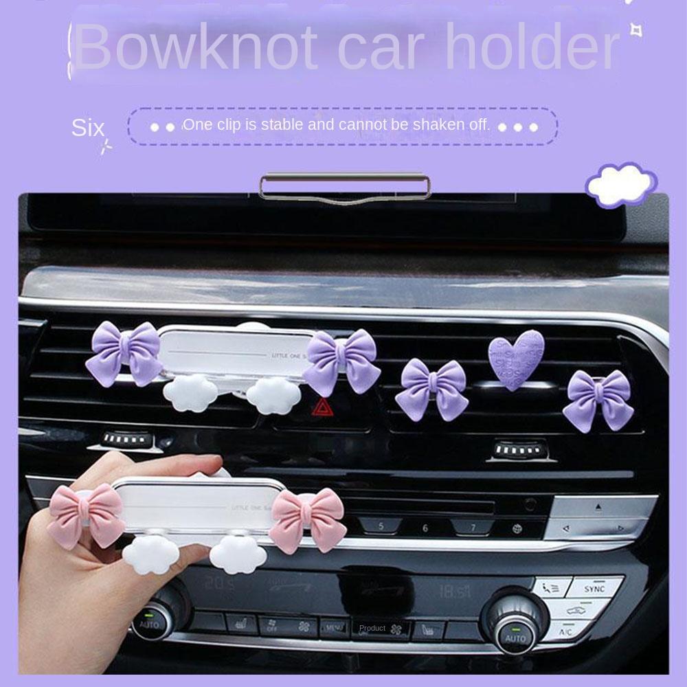 Shockproof Car Air Outlet Clip Mount Anti-Skidding Car Phone Holder Car Mobile Phone Bracket