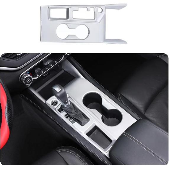 Car Accessories Fit for Nissan Altima 2019 2020 2021 2022 2023 2024 2025 Gear Shift Panel Frame Cover Trim Low Configuration (Carbon Fiber Style)