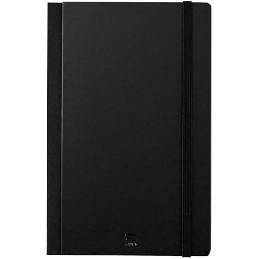 Kokuyo Note PERPANEP German Edition Smooth A5 4mm Square Dot Border Black PER-HT1010WT4D
