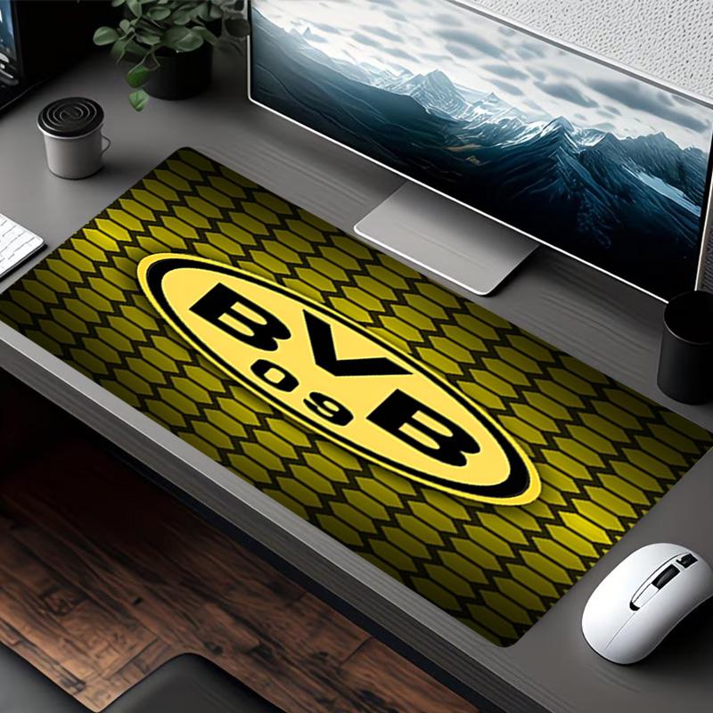 Borussia Dortmund Print Mouse Pad, for Keyboard Pad Laptop PC Mat for Office Home Use, Desk Decor, Perfect Birthday Gift for Gamers