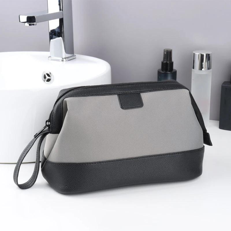 Portable Waterproof Toiletry Bag Large Capacity Dry Wet Separation Travel Organizer Bathing Bag Storage Pouch Men Business Gifts
