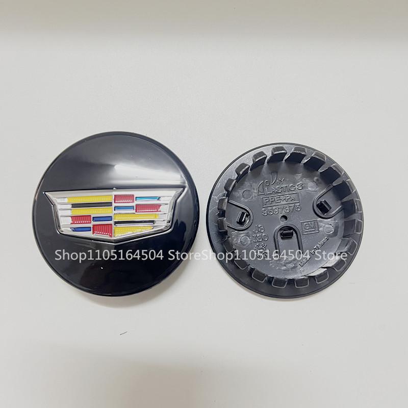 

4pcs Car Wheel Center Hub Caps Cover Emblem for Cadillac Escalade CTS CT5 XT5 XTS XLR BLS SLS STS ATS Auto Tire OEM 9597375
