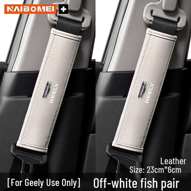 Geely Car Seat Belt Shoulder Protector for Xingyue, Binyue, Emgrand, Borui, Geometry ICON