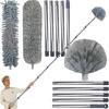 New Multifunctional Microfibre Brush Gap MopTelescopic Washable Duster Long Extendable for Spider Web Remover Dust Cleaning