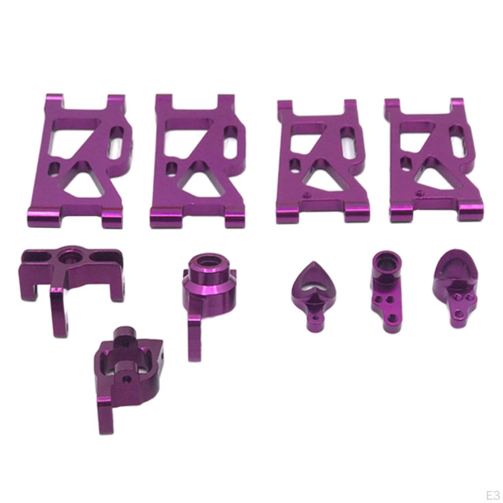 Metal RC Car Steering 4001 124019 124018 1/14 1/12 Model