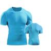 Gym Clothing Men T shirts Fitness Workout Quick-drying Sports Short Sleeve Shirt Running Camping Hiking Tops S M L XL XXL 3XL 4XL