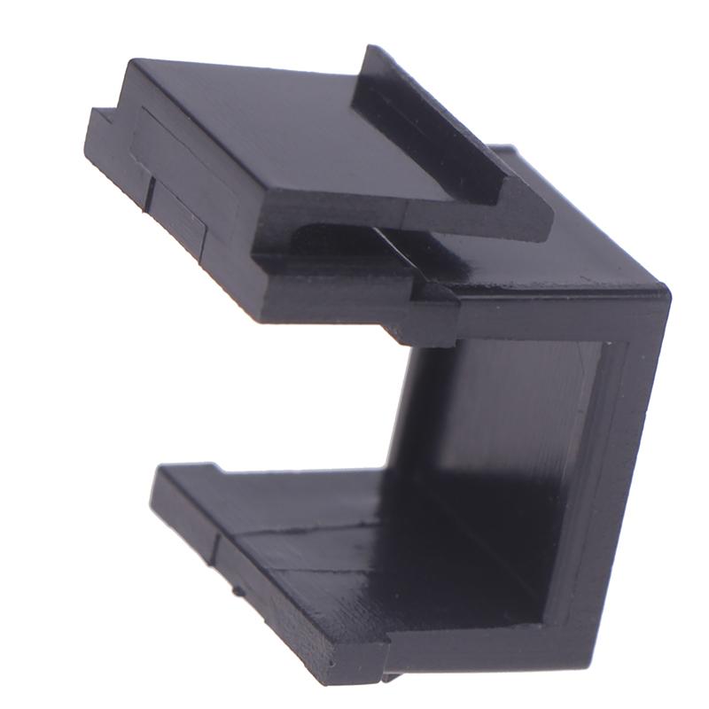 10 Pcs Zoerax Rj45 Keystone Jack Inserts For Filling Blank Keystone Wall Plate And Patch Panel