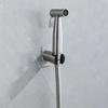 Stainless Steel Faucet Spray Gun Handheld Toilet Bidet Faucet Stainless Steel Hand Bidet Sprayers Brushed Water Sprayer