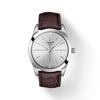 Orologio da uomo alla moda con cinturino in pelle e quadrante argentata T127.410.16.031.01