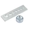 11-teiliges Druckknopf-Nieten-Befestigungs-Knopf-Installationswerkzeug-Set für DIY-Lederhandwerk Handstanzwerkzeuge Set DIY-Materialzubehör