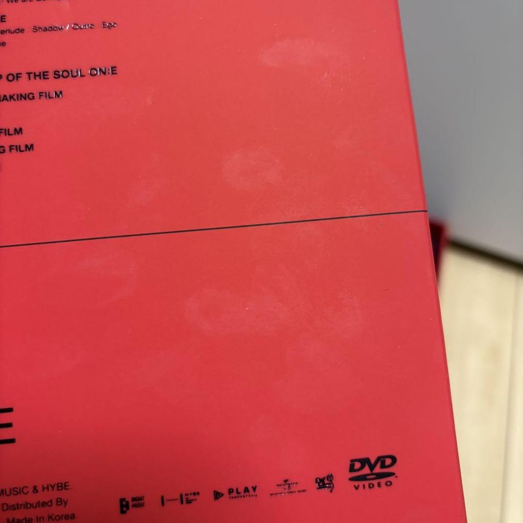 [USED] BTS MAP OF THE SOUL ON:E DVD